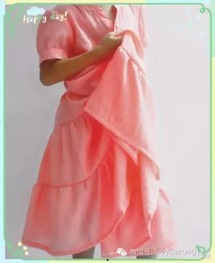 成人连衣裙改衣服视频,一招变身教程