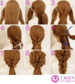 成人低马尾技巧视频教学