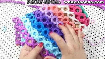 钩成人毛线包的视频